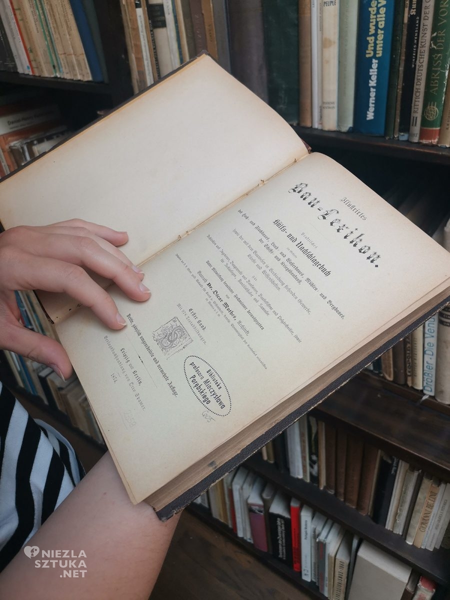 Mieczysław Porębski, biblioteka, MOCAK, Kraków, niezła sztuka