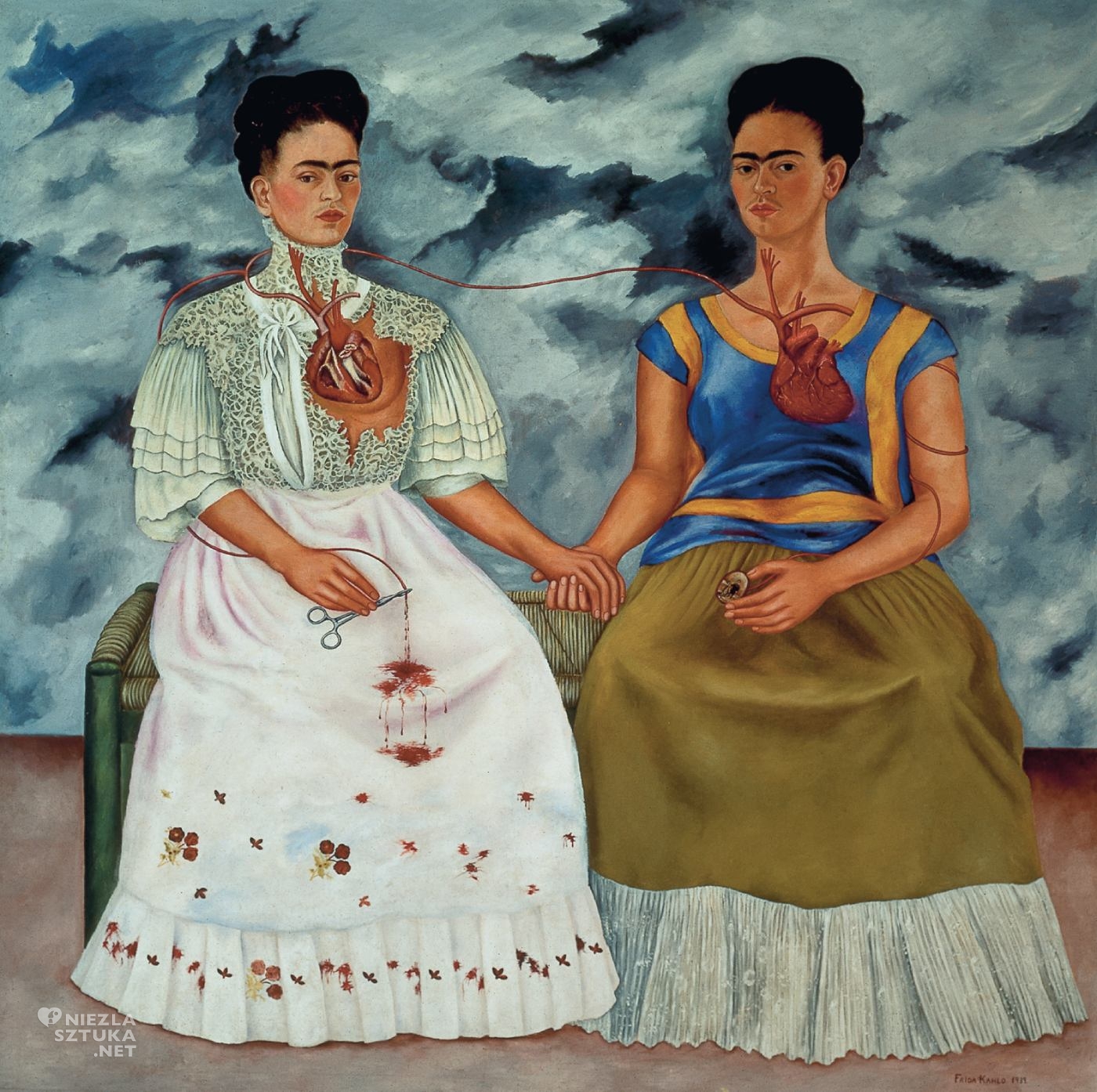 Frida Kahlo, Dwie Fridy, sztuka meksykańska, Niezła Sztuka