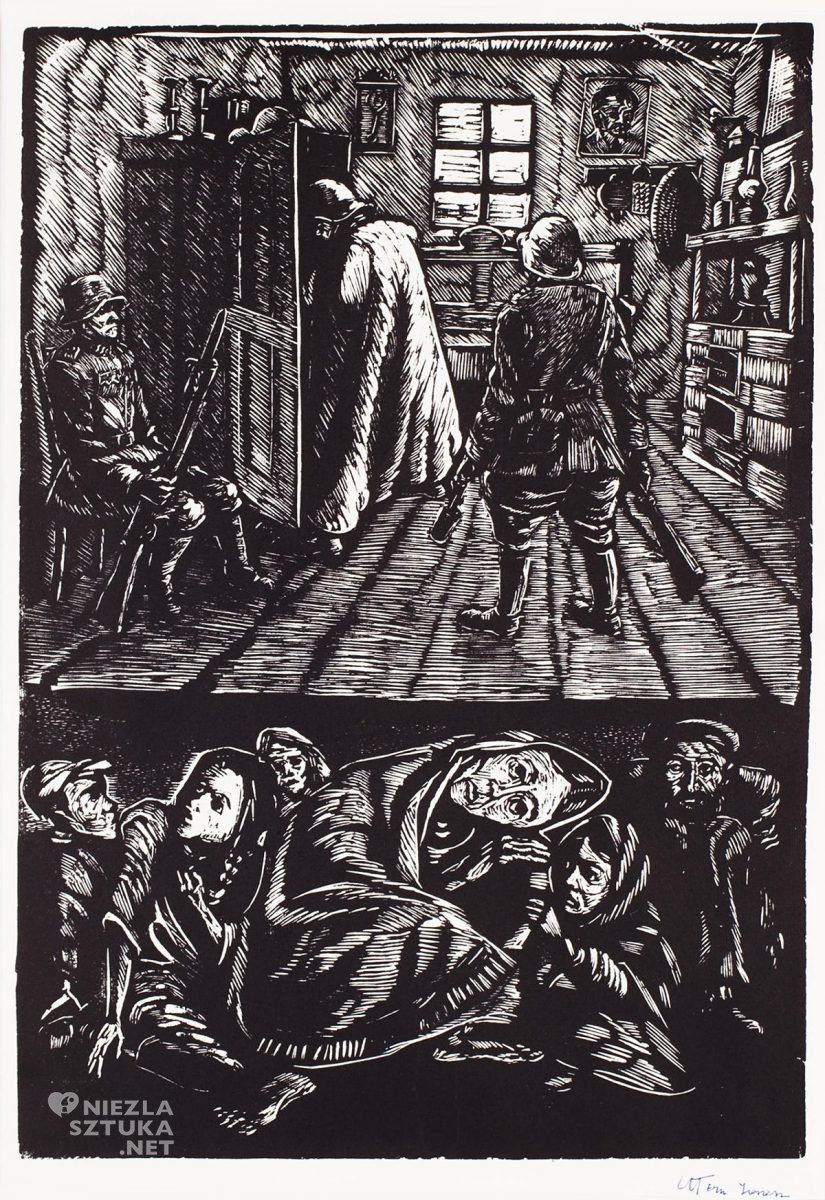 Jonasz Stern, Kryjówka, Getto lwowskie, Salon dzieł sztuki Connaisseur, Kraków, Koneser, niezła sztuka