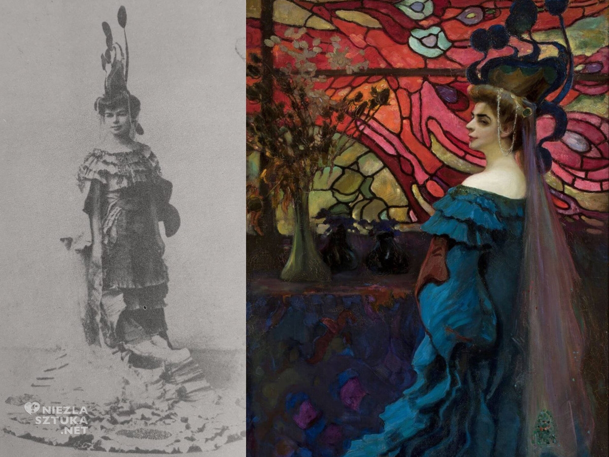 Kazimierz Stabrowski, Paw, Portret Zofii z Jakimowiczów Borucińskiej, sztuka polska, Muzeum Narodowe w Warszawie, Niezła Sztuka