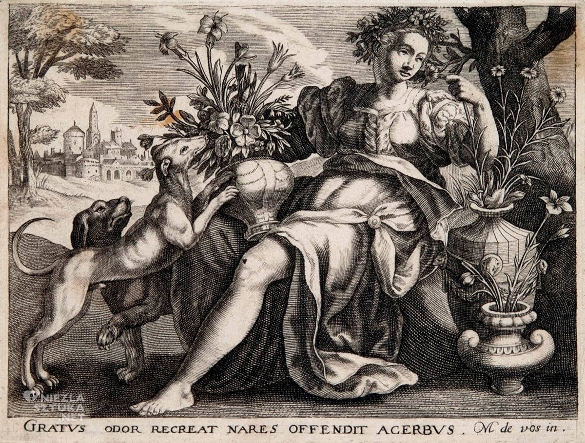 Martin de Vos, Zapach, zmysły, węch, Niezła Sztuka