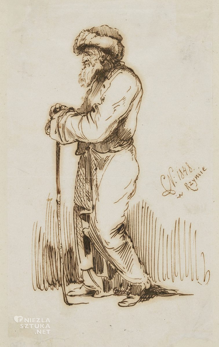 Cyprian Kamil Norwid, Norwid rysunki, sztuka polska, Niezła Sztuka