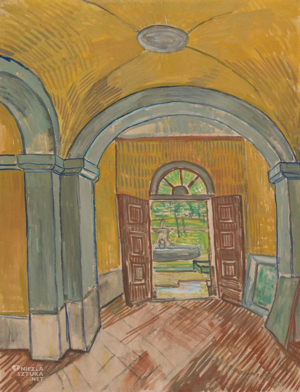 Vincent van Gogh, Westybul w szpitalu św. Pawła, Niezła Sztuka