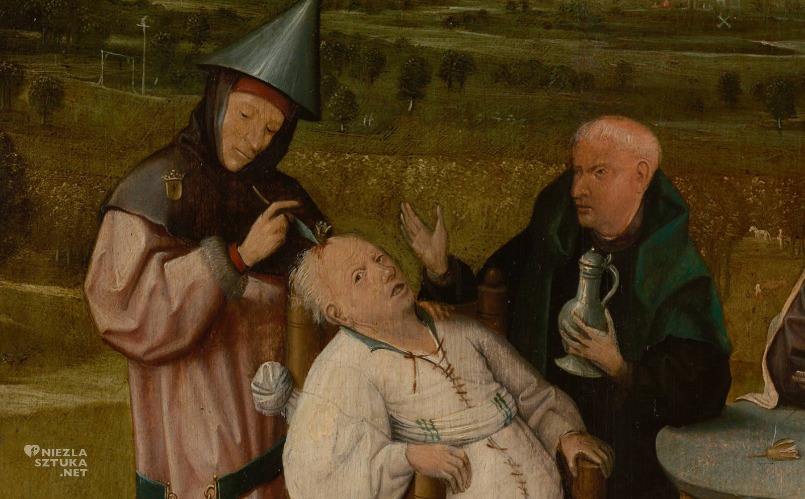 Hieronim Bosch, Leczenie głupoty, sztuka niderlandzka, Niezła Sztuka