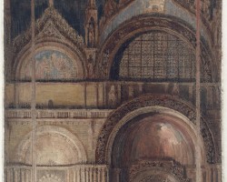 Feliks Jabłczyński, Portal kościoła św. Marka w Wenecji, Włochy, architektura, sztuka polska, Niezła Sztuka
