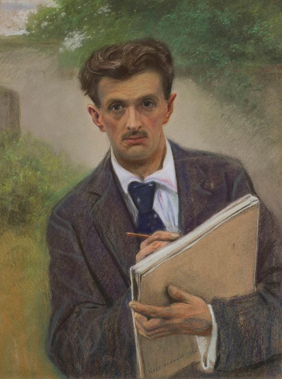 Józef Rapacki, Autoportret, sztuka polska, Niezła Sztuka