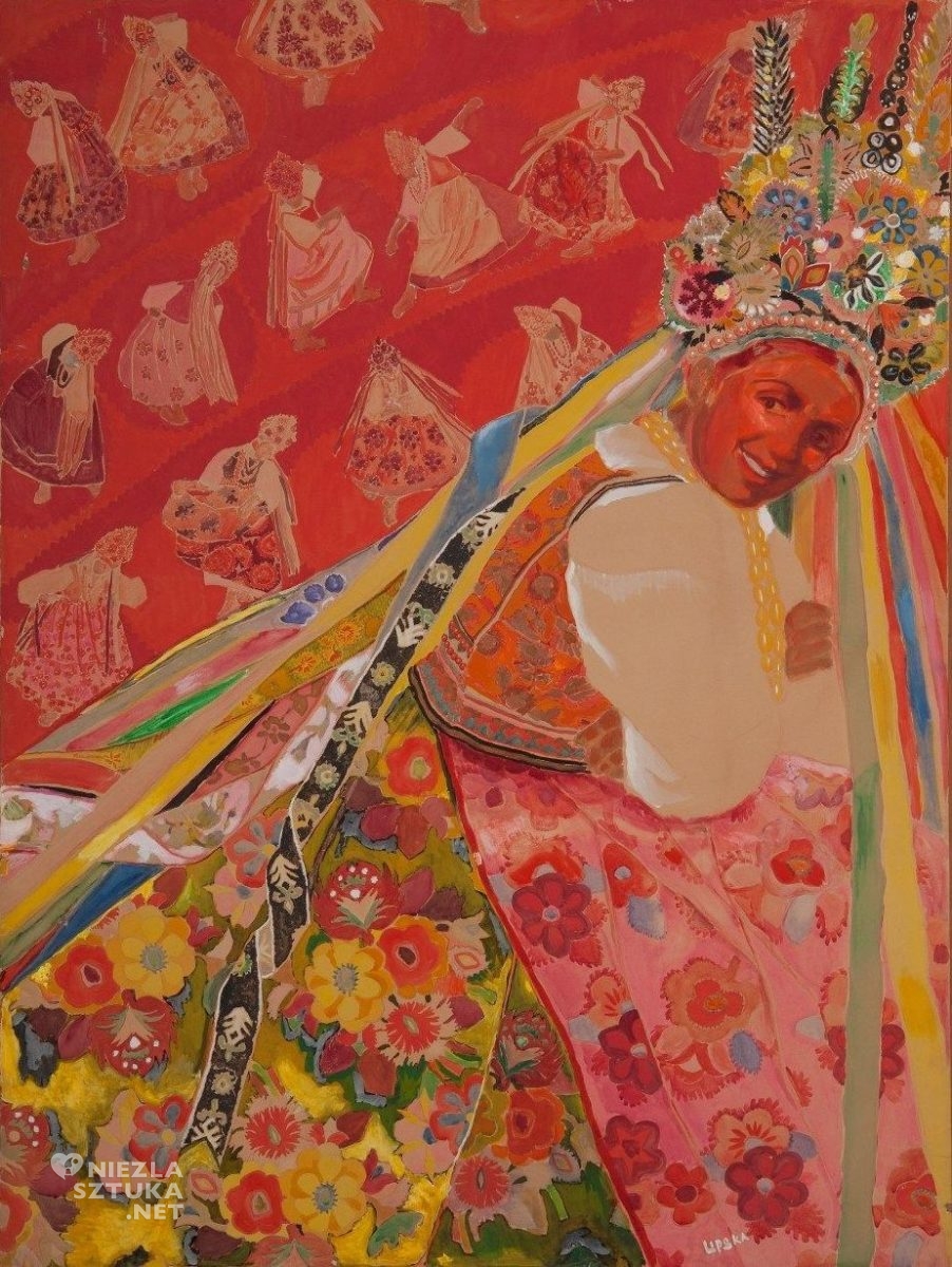 Sara Lipska, Krakowianka, folklor, kobiety w sztuce, Niezła Sztuka