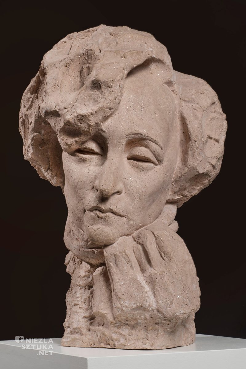Sara Lipska, Colette, Francja, rzeźba, popiersie, kobiety w sztuce, Niezła Sztuka