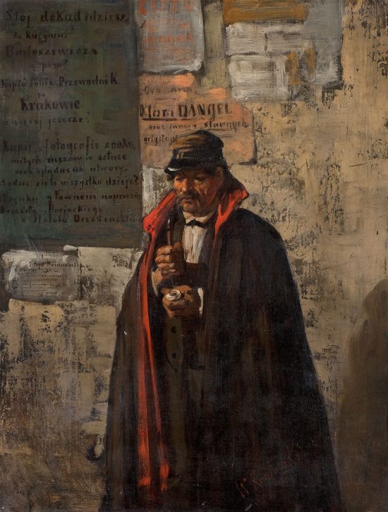 Wacław Koniuszko, Posłaniec krakowski, sztuka polska, malarstwo polskie, Niezła Sztuka