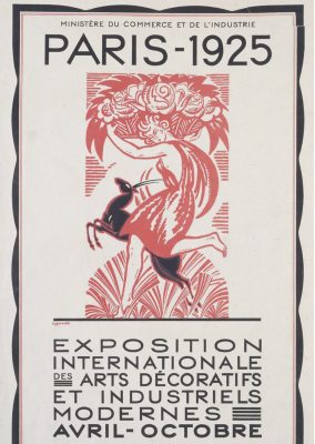 Zaproszenie, wystawa, 1925, Paryż, Niezła Sztuka