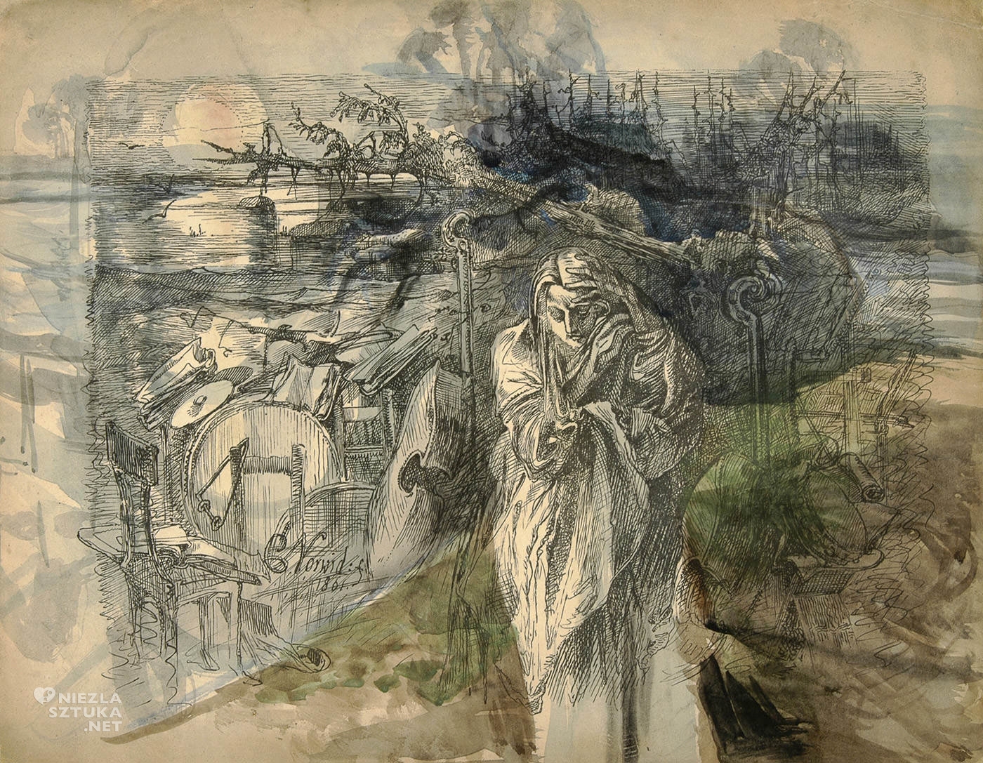 Cyprian Kamil Norwid, Solo, sztuka polska, romantyzm, Niezła Sztuka