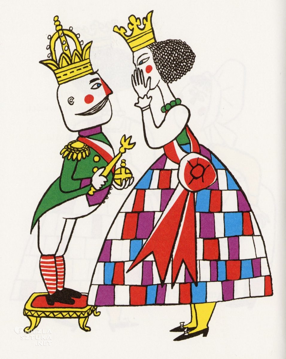 Eryk Lipiński, ilustracja, książki dla dzieci, Śniadanie króla, A.A. Milne, literatura dziecięca, Niezła Sztuka