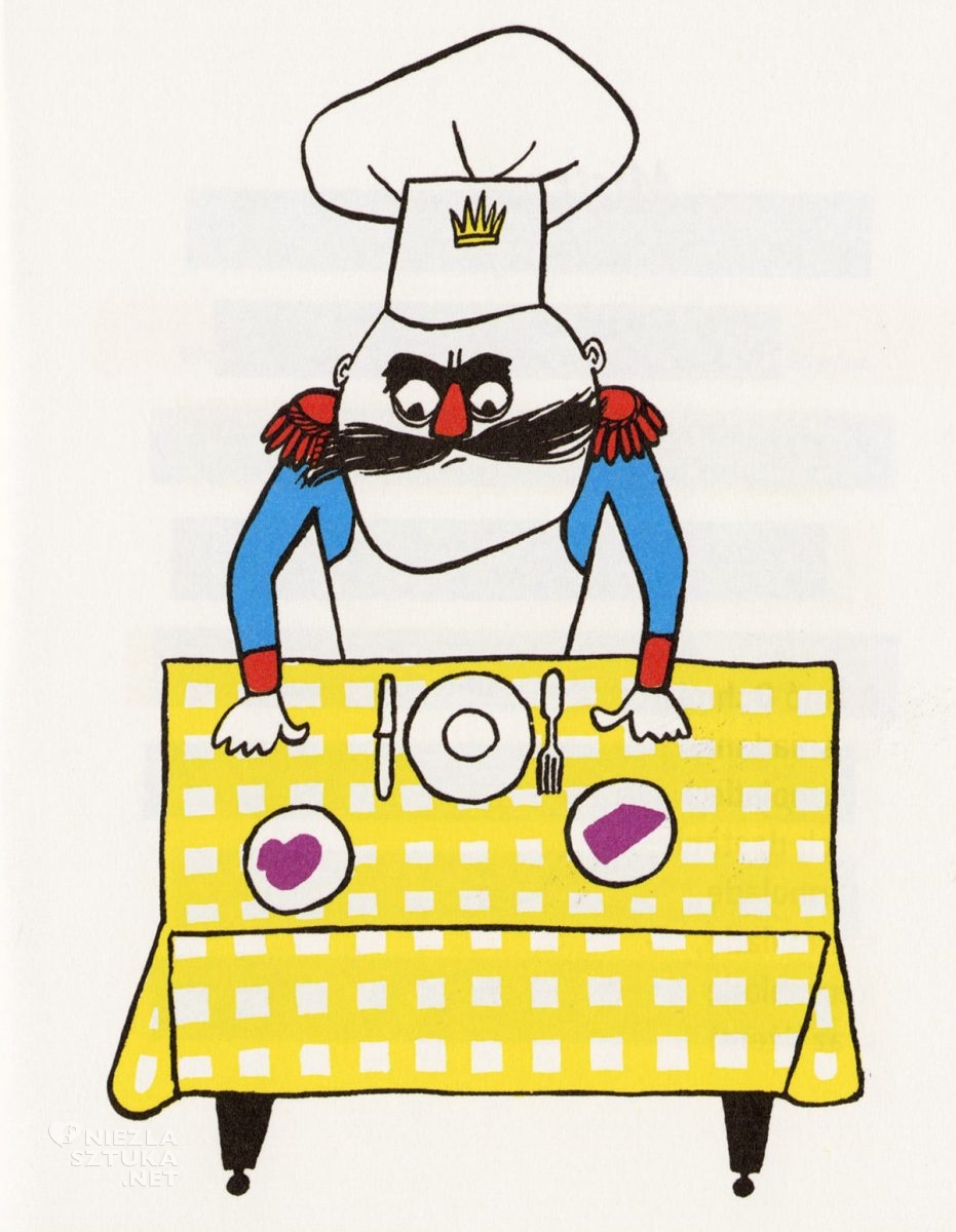 Eryk Lipiński, ilustracja, książki dla dzieci, Śniadanie króla, A.A. Milne, literatura dziecięca, Niezła Sztuka