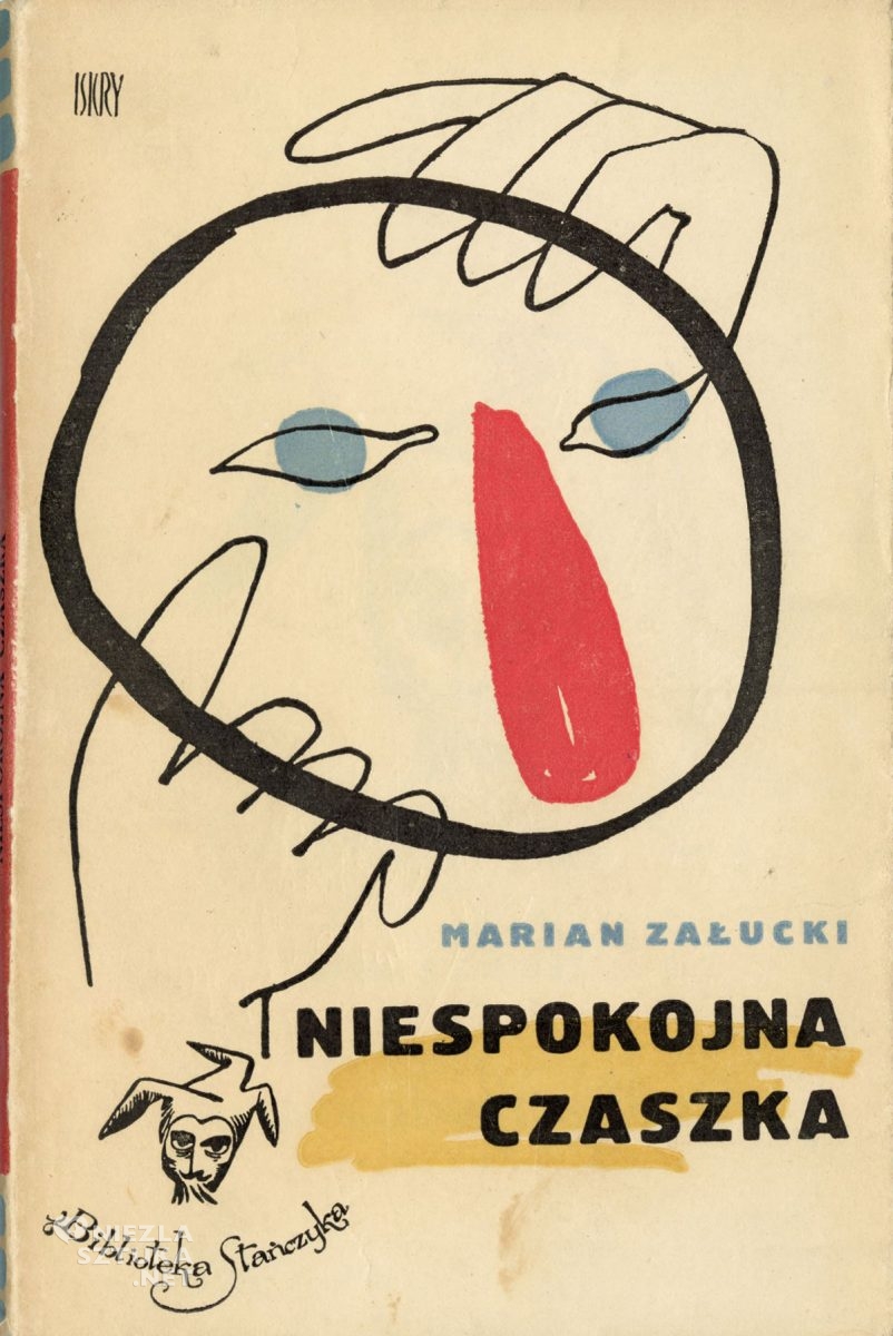 Eryk Lipiński, okładka książki, Marian Załucki, Niepokorna czaszka, Niezła Sztuka