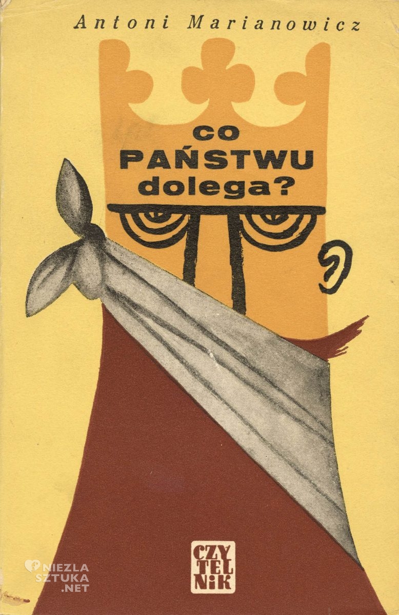 Eryk Lipiński, okładka książki, Co państwu dolega, Antoni Marianowicz, Niezła Sztuka