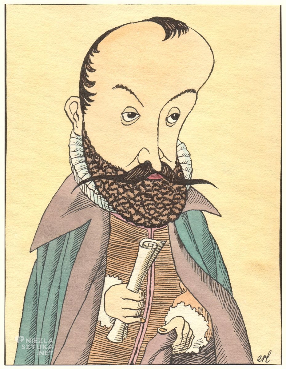 Eryk Lipiński, Karykatura, Jan Kochanowski, Niezła Sztuka