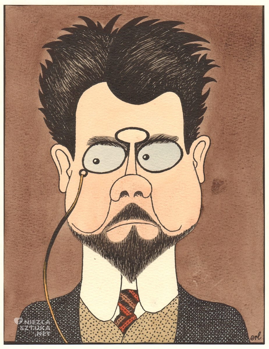 Eryk Lipiński, karykatura, Władysław Stanisław Reymont