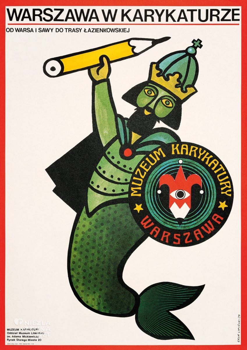 Eryk Lipiński, Warszawa, karykatura, Niezła Sztuka