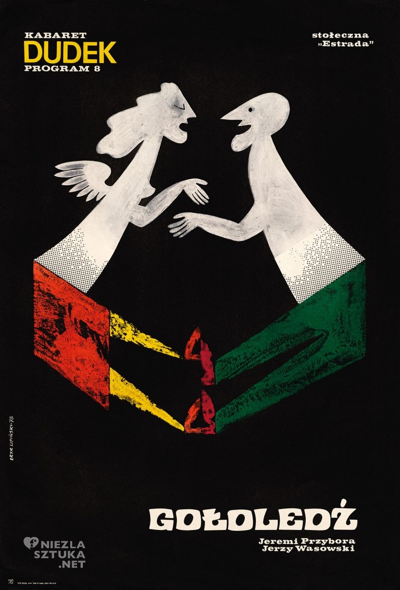 Eryk Lipiński, plakat, kabaret Dudek, polska szkoła plakatu, Niezła Sztuka