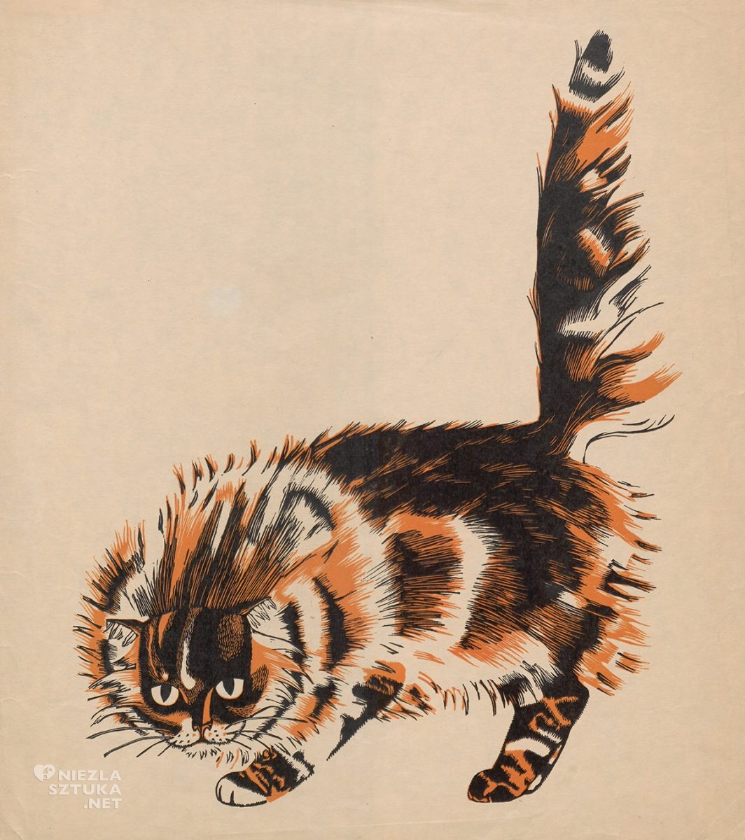 Wiktoria Goryńska, Kot, sztuka polska, kobiety w sztuce, Niezła Sztuka
