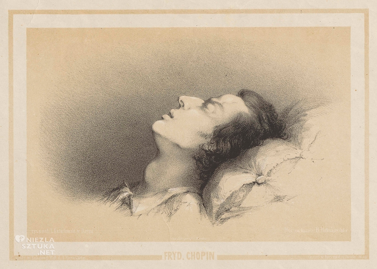 Fryderyk Chopin na łożu śmierci, Teofil Kwiatkowski, niezła sztuka