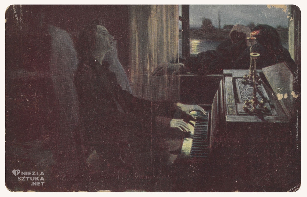 Fryderyk Chopin, Ostatnie akordy Chopina, Józef Męcina-Krzesz, niezła sztuka
