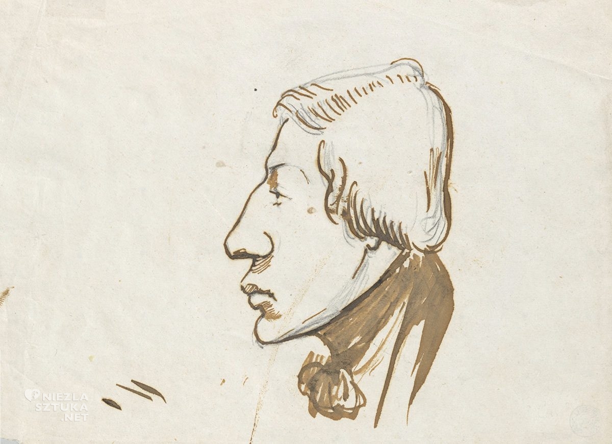 Pauline Viardot, Karykatura Fryderyka Chopina, kompozytor, Niezła Sztuka