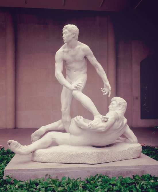 George Grey Barnard, The Struggle of the Two Natures in Man, Walka dwóch natur w człowieku, rzeźba, niezła sztuka