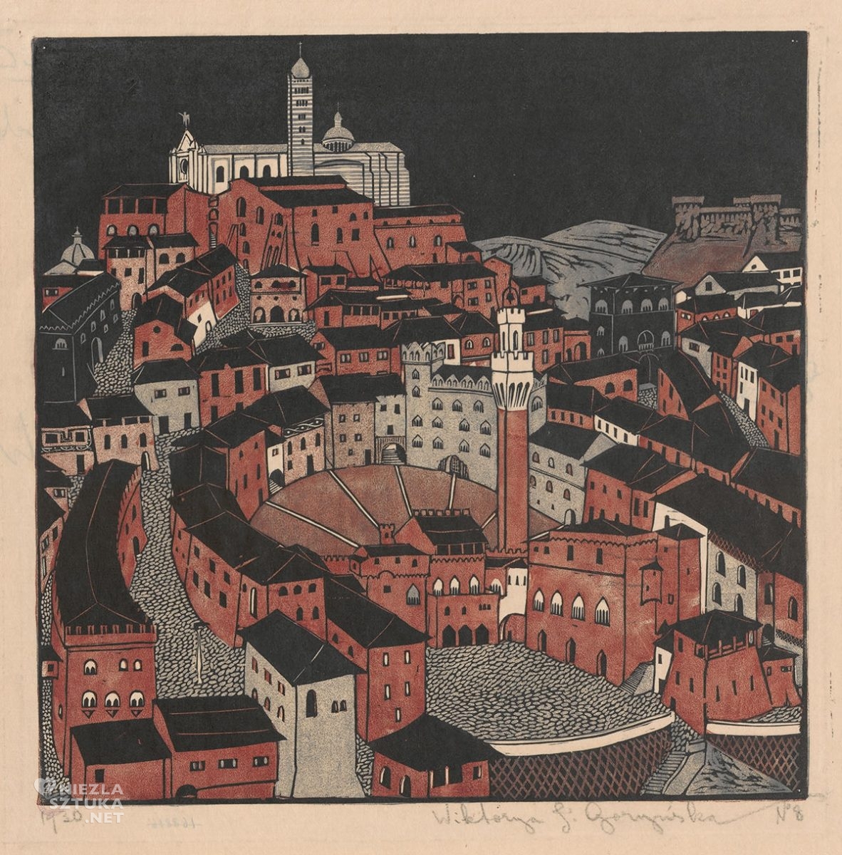 Wiktoria Goryńska, Siena, Włocha, kobiety w sztuce, Niezła Sztuka