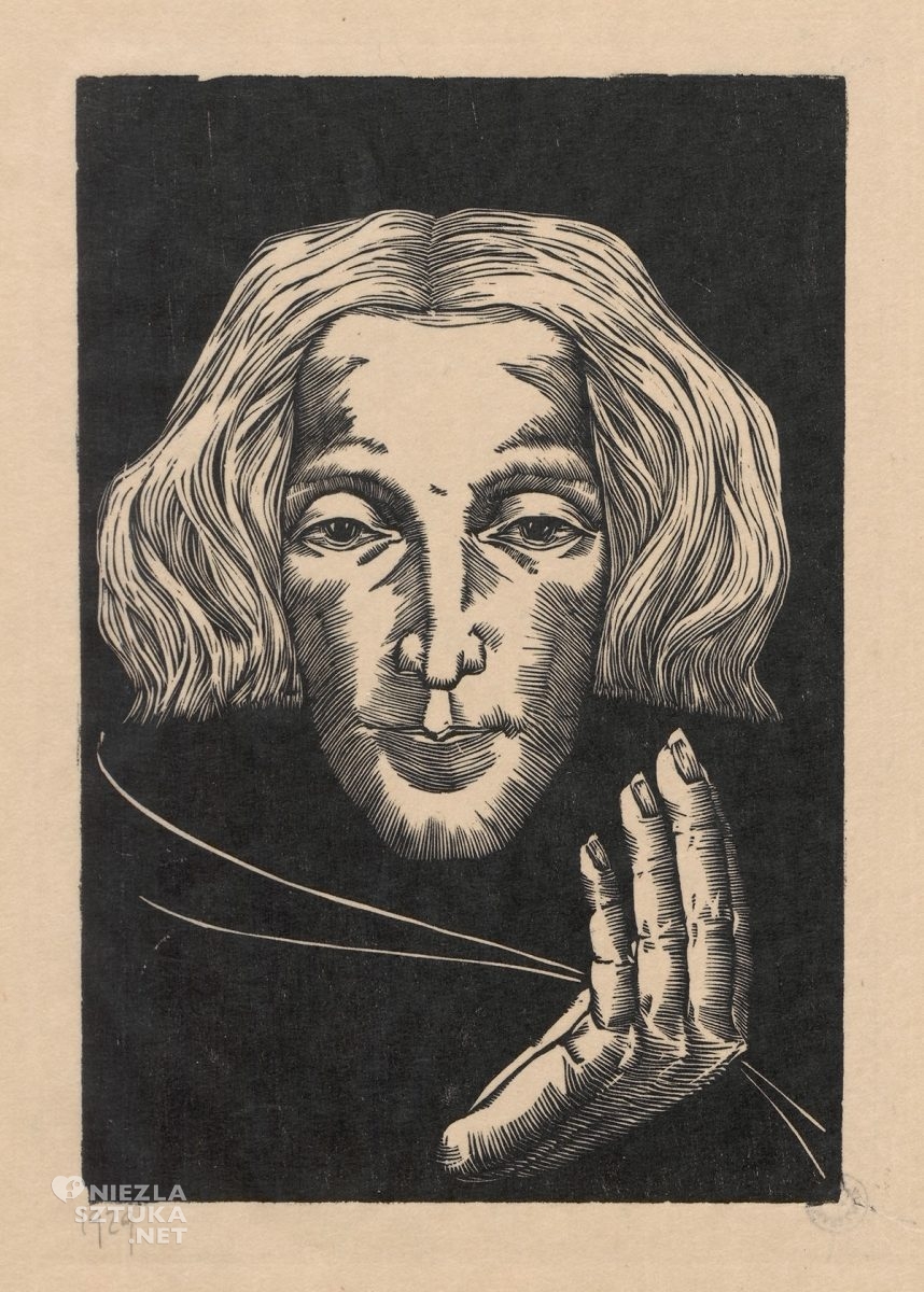 Wiktoria Goryńska, Głowa, Autoportret, kobiety w sztuce, Niezła Sztuka