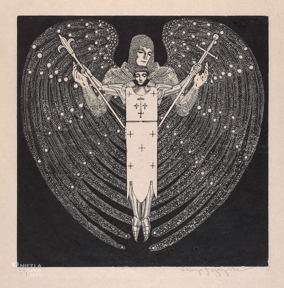 Wiktoria Goryńska, Joanna d' Arc, kobiety w sztuce, Niezła Sztuka