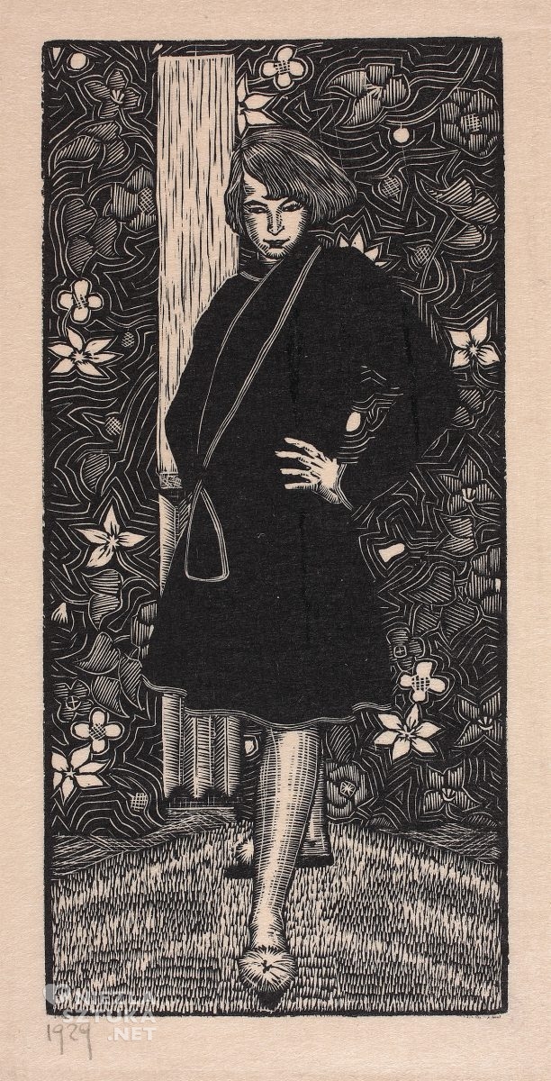 Wiktoria Goryńska, Autoportret w stroju domowym, kobiety w sztuce, Niezła Sztuka