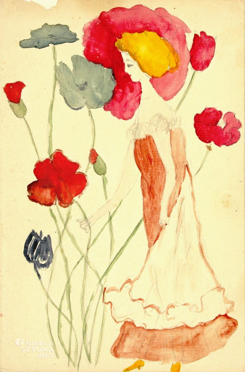 Maria Pawlikowska Jasnorzewska, rysunek, sztuka polska, niezła sztuka