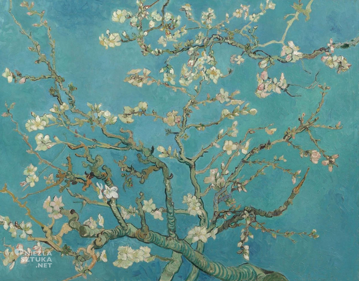 Vincent van Gogh, Kwitnący migdałowiec, japonizm, Niezła Sztuka