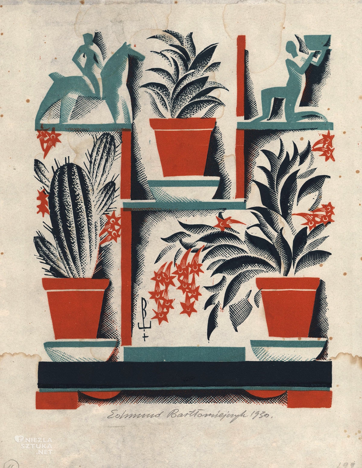 Edmund Bartłomiejczyk, Kaktusy, sztuka polska, Niezła Sztuka