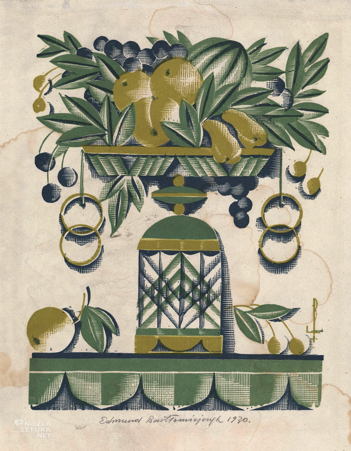 Edmund Bartłomiejczyk, Owoce, sztuka polska, Niezła Sztuka