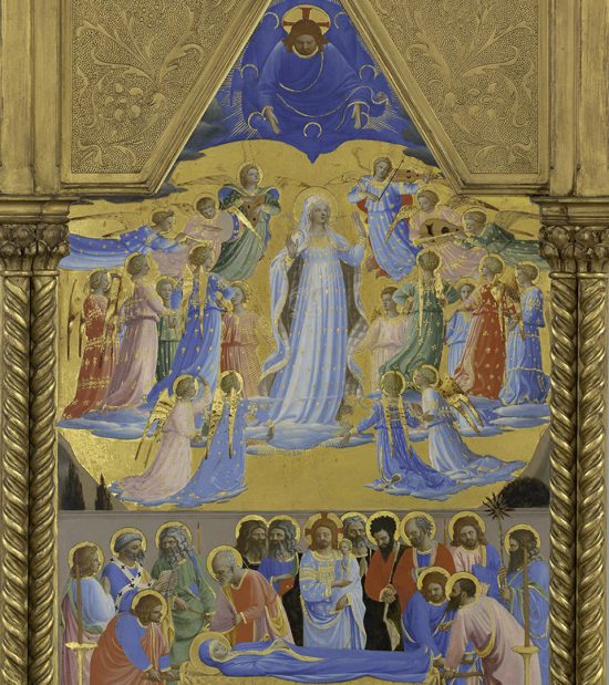 Fra Agelico, Zaśnięcie i Wniebowzięcie Najświętszej Maryi Panny, Isabella Stewart Gardner Museum, niezła sztuka