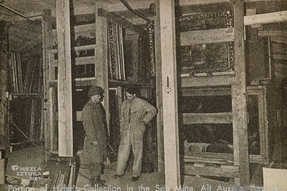 Adolf Hitler, dzieła zrabowane, Linz, Altaussee, Austria, Niezła Sztuka