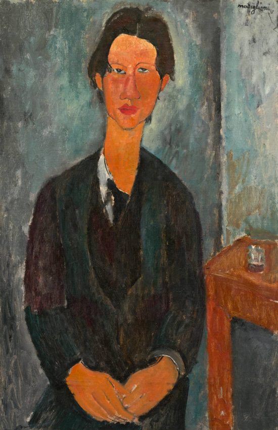 Amedeo Modigliani, Chaim Soutine, sztuka włoska, malarstwo olejne, portret, ekspresjonizm, sztuka nowoczesna, Ecole de Paris, Niezła Sztuka