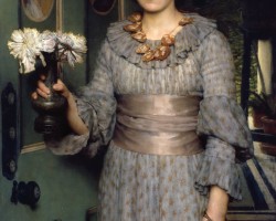 Lawrence Alma-Tadema, anna, córka, portret, niezła sztuka