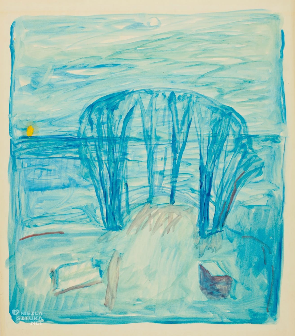 Edvard Munch, Eksplozja, ekspresjonizm, sztuka norweska, Niezła Sztuka
