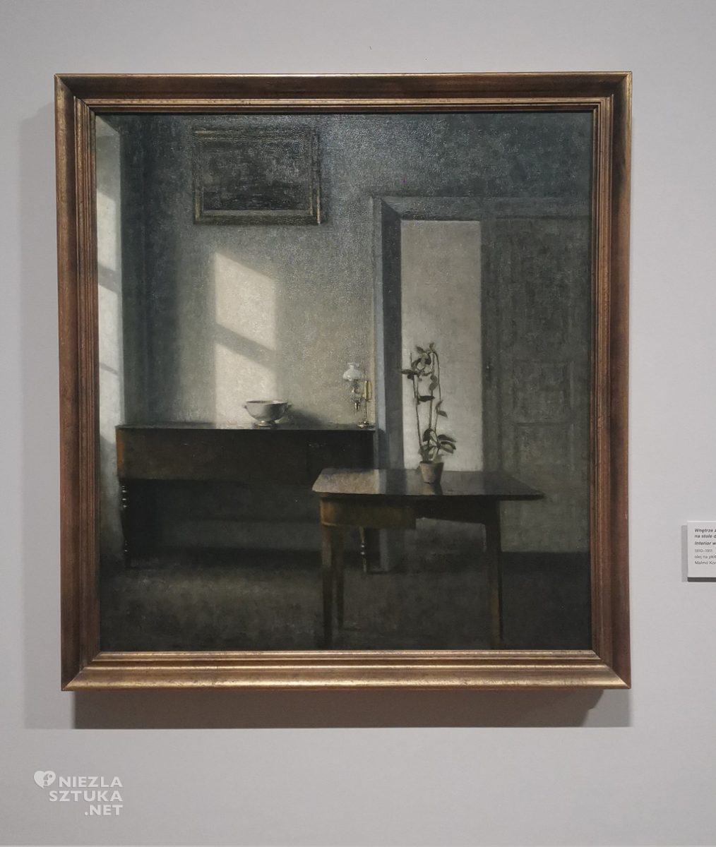 Vilhelm Hammershoi, Hammershoi światło i cisza, wystawa, Muzeum Narodowe w Poznaniu, niezła sztuka