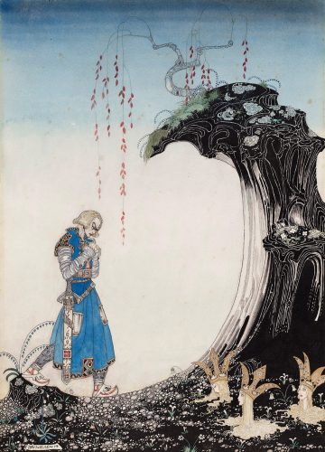 Kay Nielsen, East of the Sun and West of the Moon, ilustracje, sztuka duńska, Niezła Sztuka
