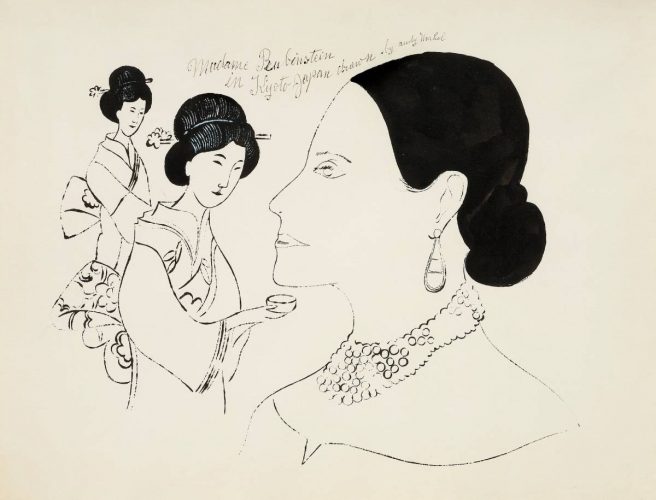 Andy Warhol, Madame Rubinstein w Kyoto, Japonia, Helena Rubinstein, Niezła Sztuka