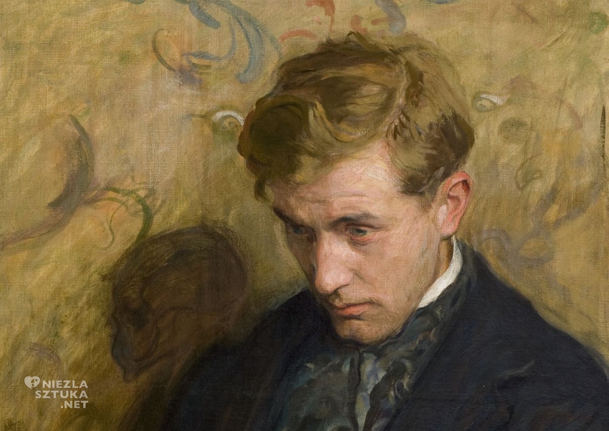Wojciech Weiss, Melancholik, Portret Antoniego Procajłowicza, Totenmesse, sztuka polska, malarstwo polskie, Niezła sztuka