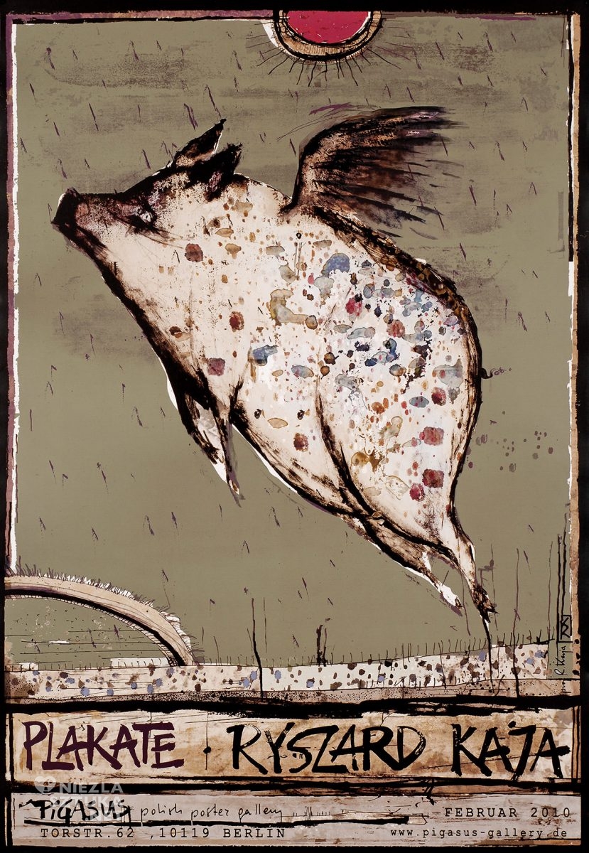 Ryszard Kaja, Pigasus, plakat, polska szkoła plakatu, Niezła Sztuka