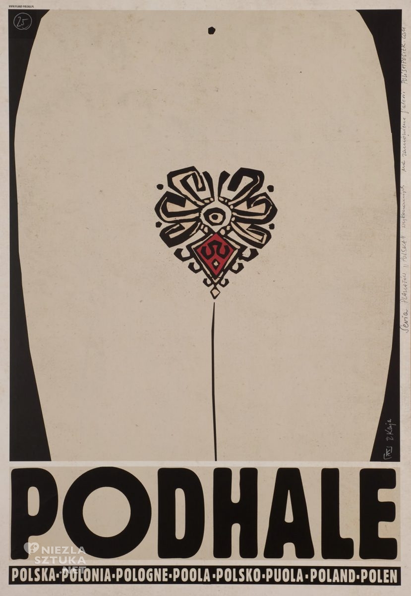 Ryszard Kaja, Podhale, plakat, polska szkoła plakatu, Niezła Sztuka