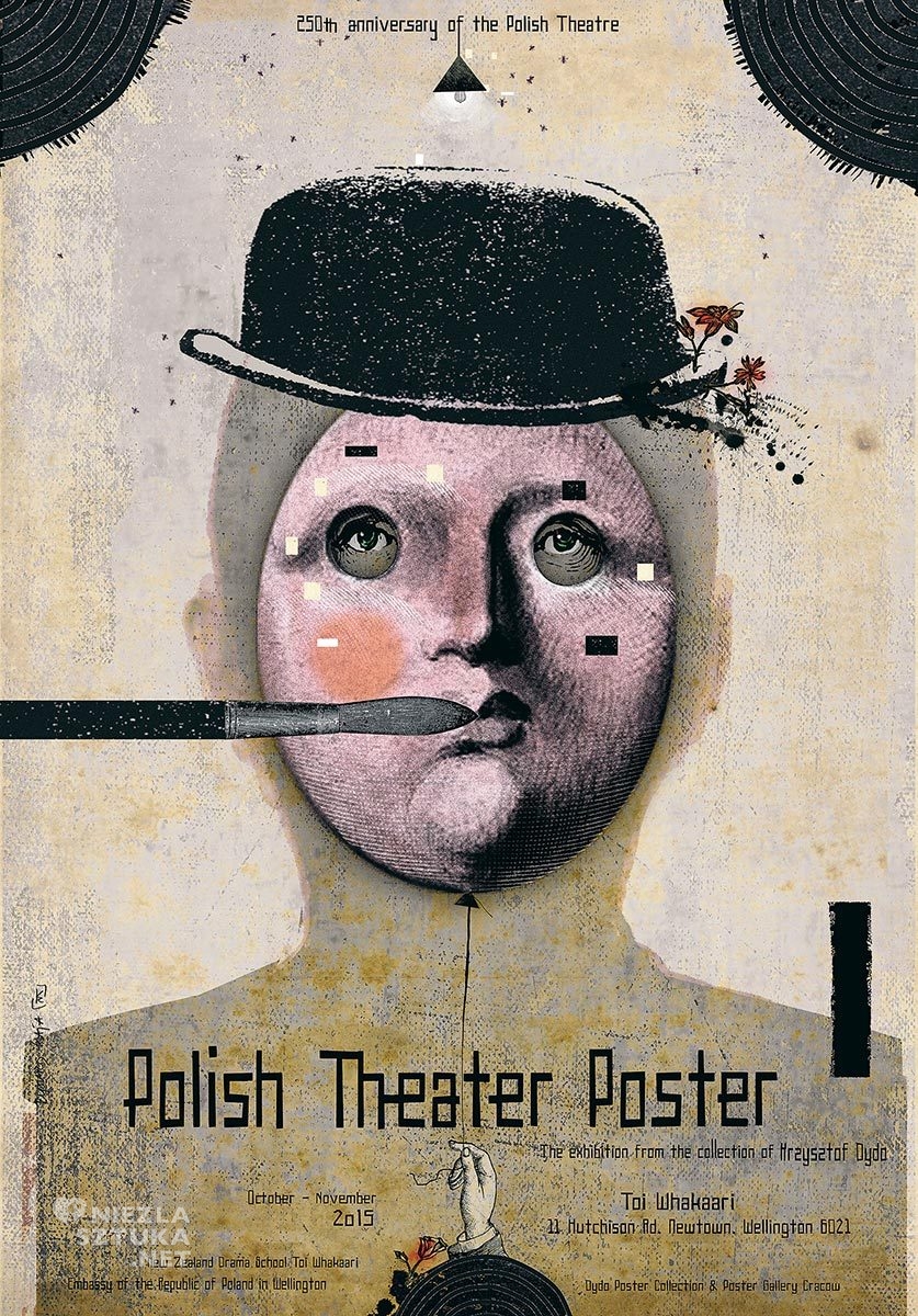 Ryszard Kaja, plakat, wystawa, teatr, polska szkoła plakatu, Niezła Sztuka
