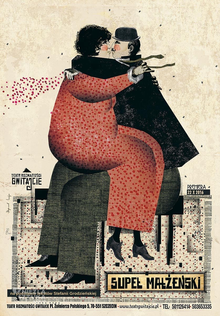 Ryszard Kaja, plakat, teatr, polska szkoła plakatu, Niezła Sztuka