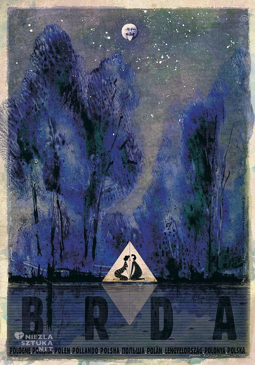 Ryszard Kaja, Brda, plakat, polska szkoła plakatu, Niezła Sztuka